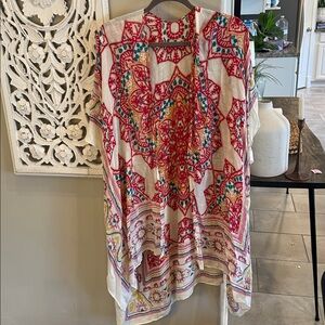 Colorful Bohemian Kimono Shawl